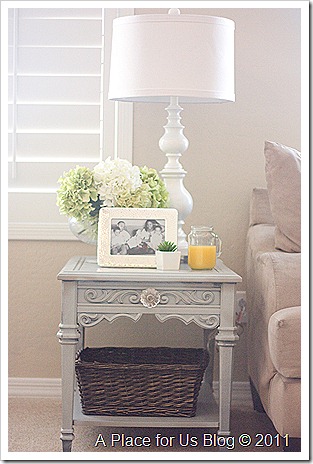 How To Decorate A Side Table In Living Room | house designs ideas