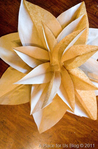 How to Make Brown Paper Flowers Step by Step