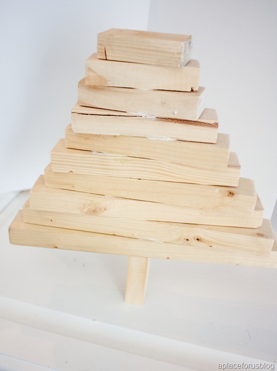 Christmas Wooden Tree 