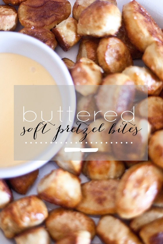 Buttered Soft Pretzel Bites