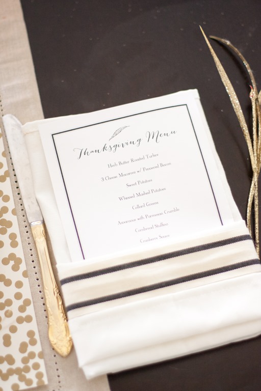 Black and Gold Tablescape-02