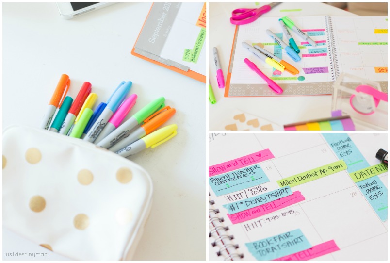 Back to School Planning with Sharpies 