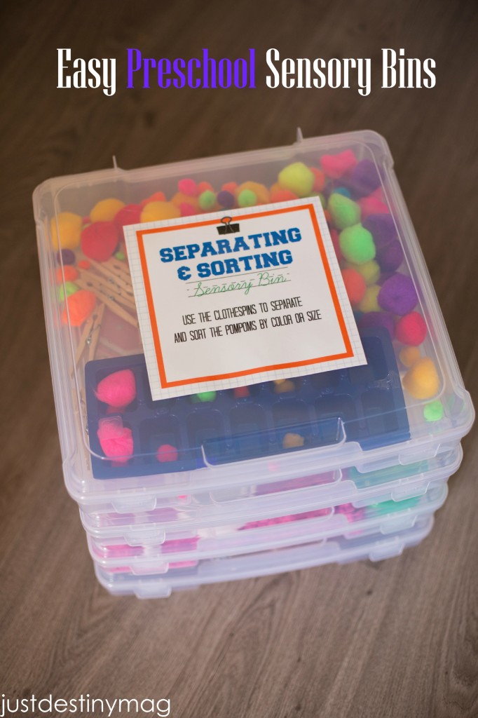Fun and Easy Sensory Tubs for Preschoolers Michaels Craft Store