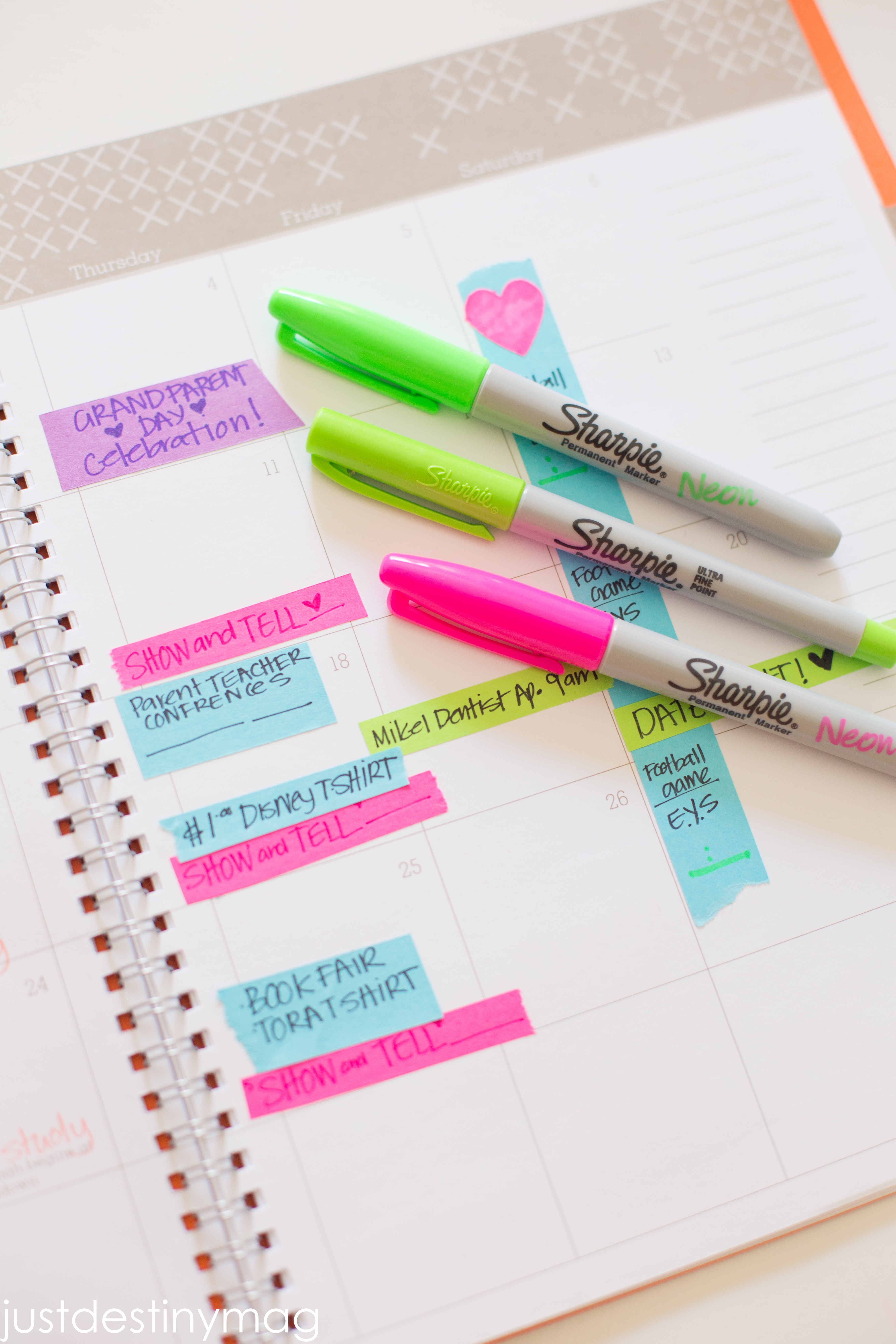 Back to School Planning with Sharpies 