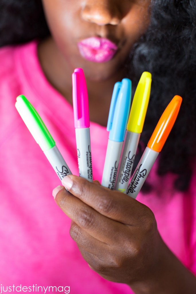 Neon Sharpies 