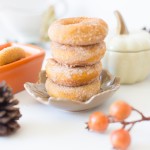 Infused Pumpkin Donuts with Cinnamon and Sugar Coating