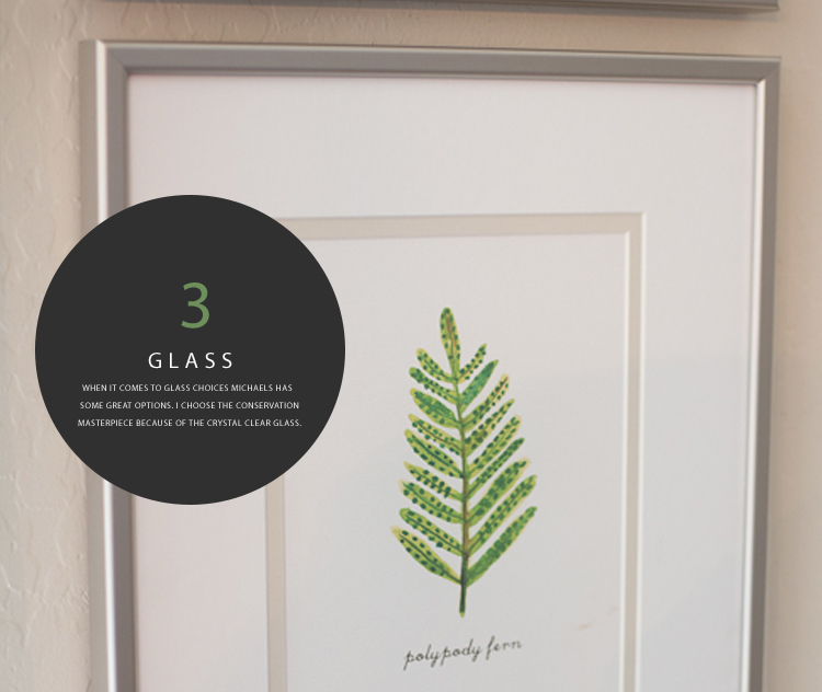 michaels glass for frames