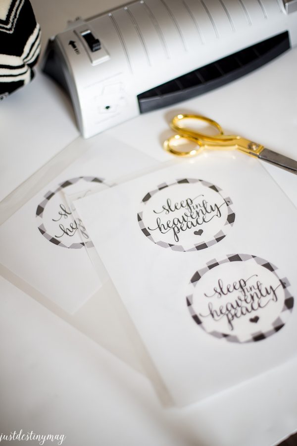 Sleep in Heavenly Peace Christmas Gift Tags - Image 3