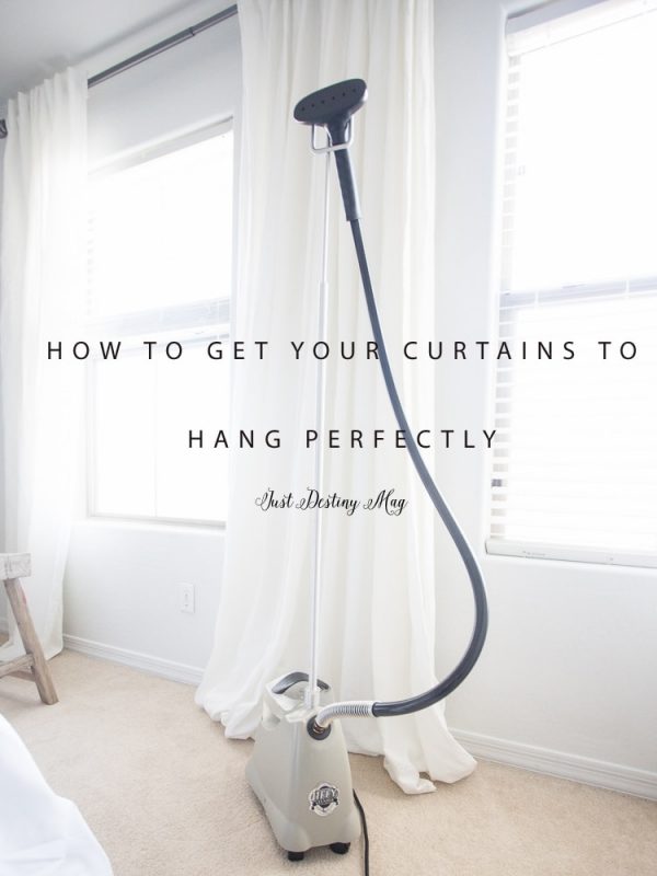 How to get Wrinkles out of Curtains without an Iron
