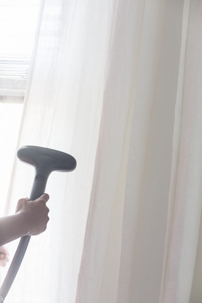 How to get Wrinkles out of Curtains without an Iron