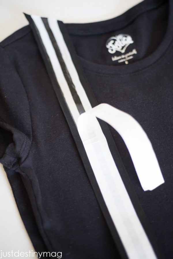 Simple DIY Cheerleader Halloween Costume for Kids