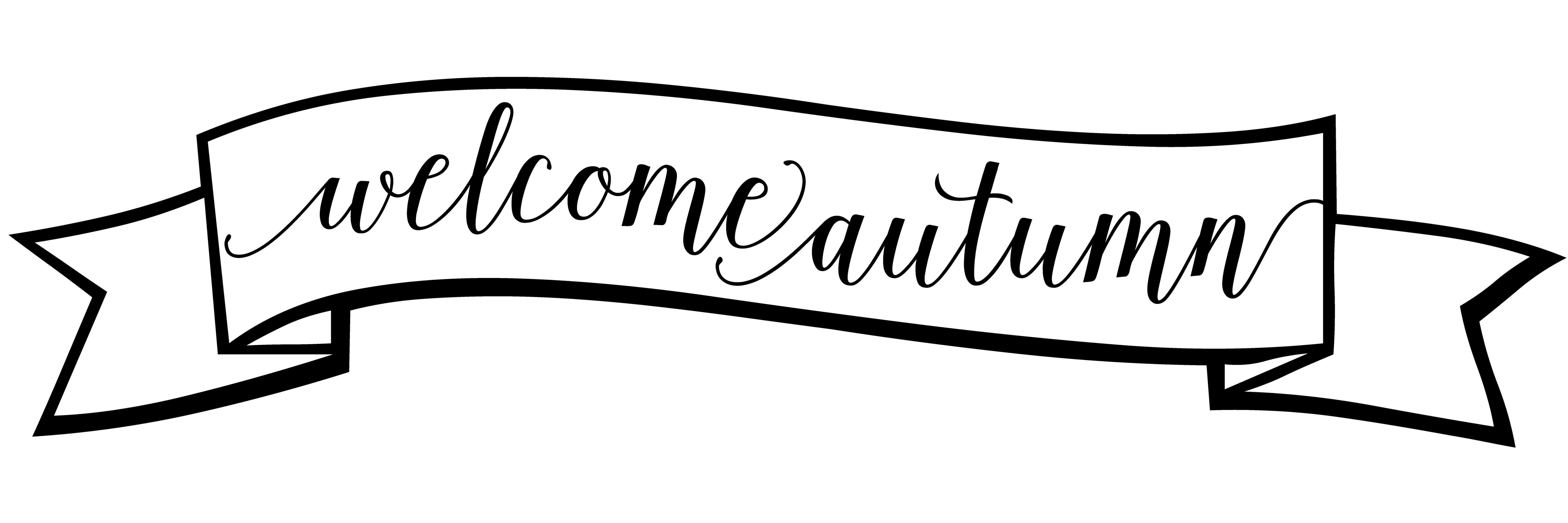 Welcome Autumn Sign Printable Free
