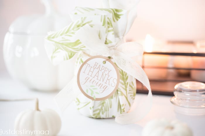 Simple Thanksgiving Hostess Gifts
