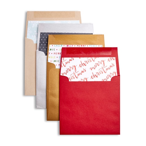 Merry Christmas Envelopes from Shutterfly