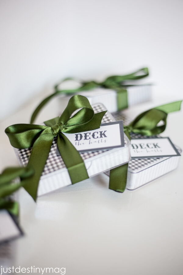 Deck the Hall Gift Labels