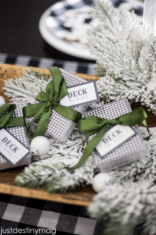 Deck the Hall Gift Labels - Image 3