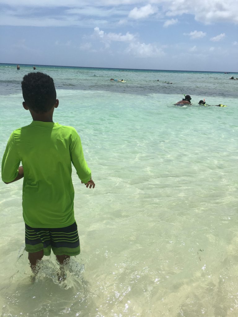 Clear Water on the Beach Carnival Cruise 