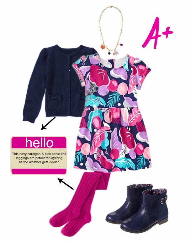 Gymboree Back to School Outfit