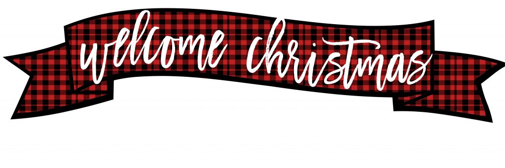 Free Buffalo Check Plaid Christmas Printables