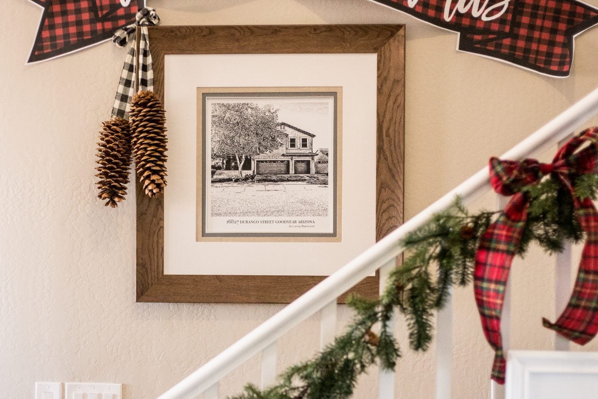 Buffalo Check Printable Christmas Banner Just Destiny