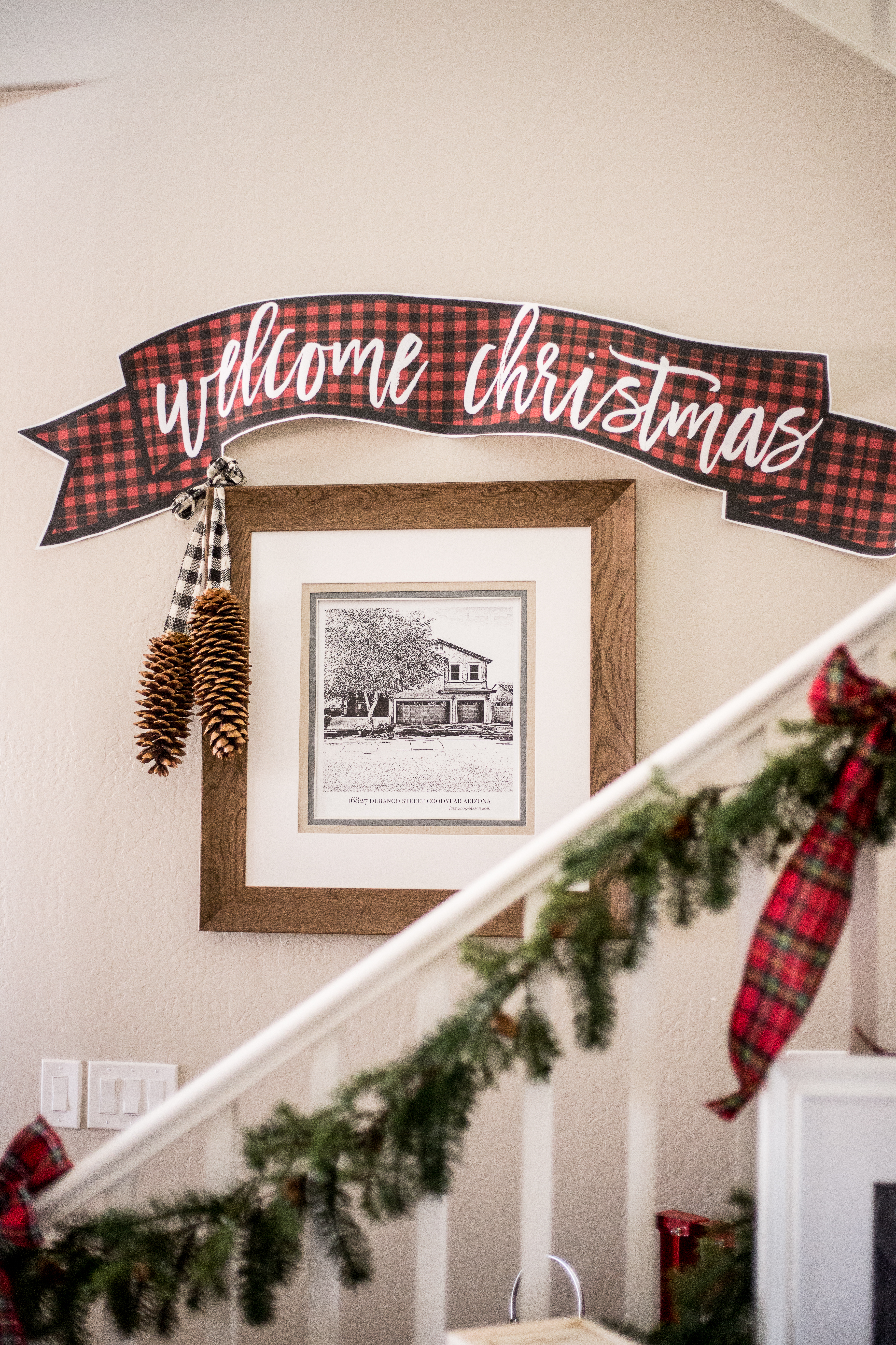 Welcome Christmas Banner Original