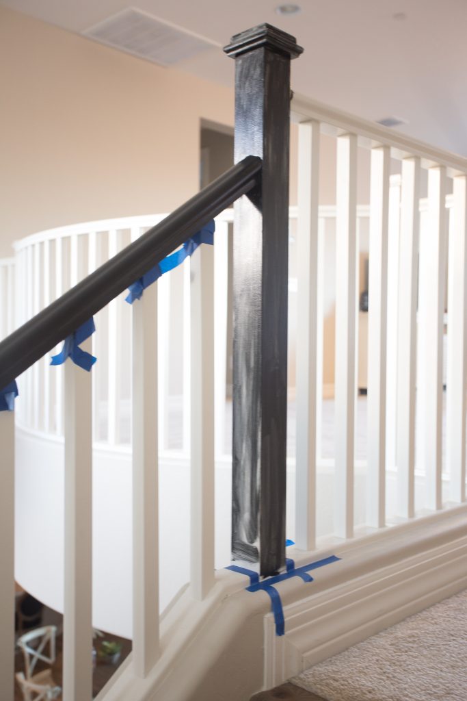 The Best Way To Paint Your Stair Rails Black