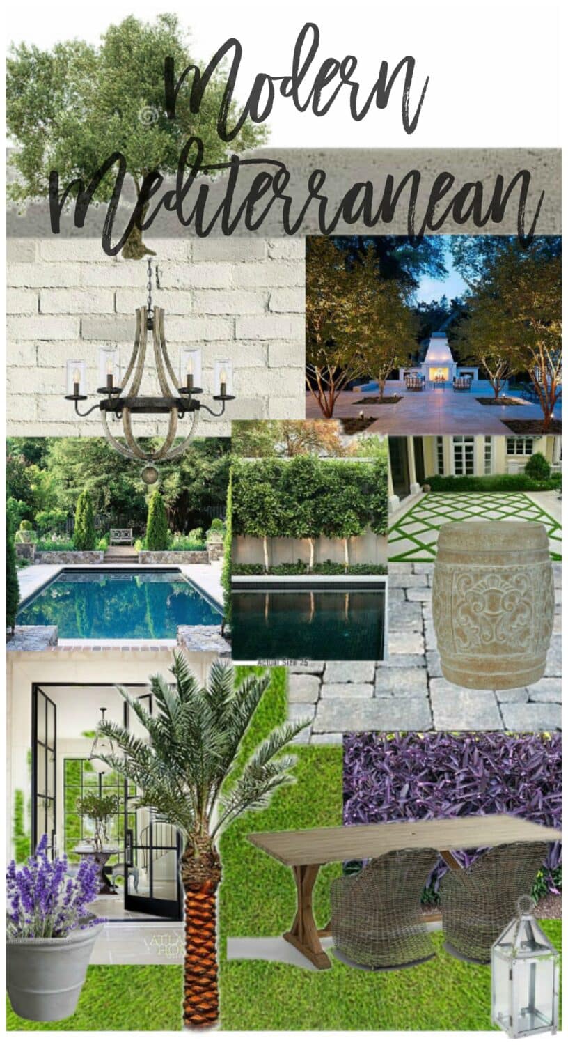 Backyard Inspiration: Modern Mediterranean