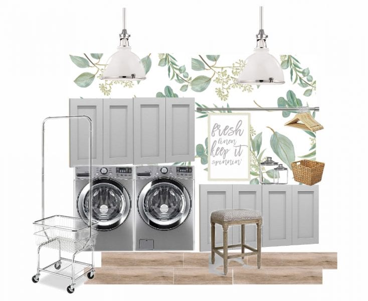 How to Update Your Laundry Room so it looks more Stylish