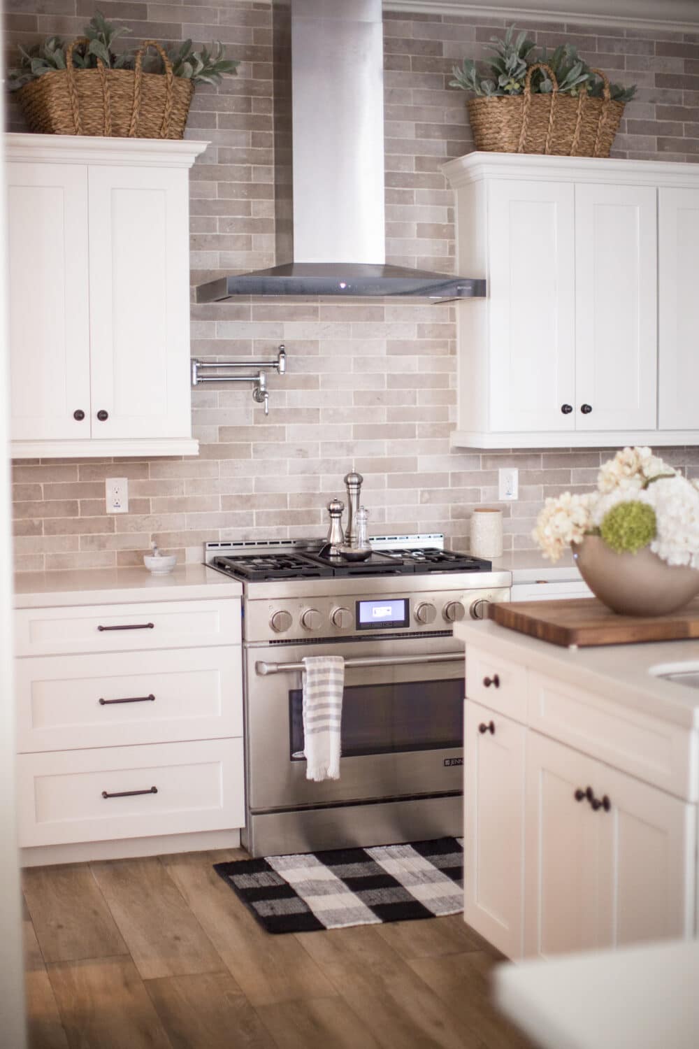 Brick Kitchen Backsplash