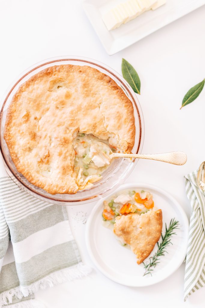 How to make chicken pot pie 