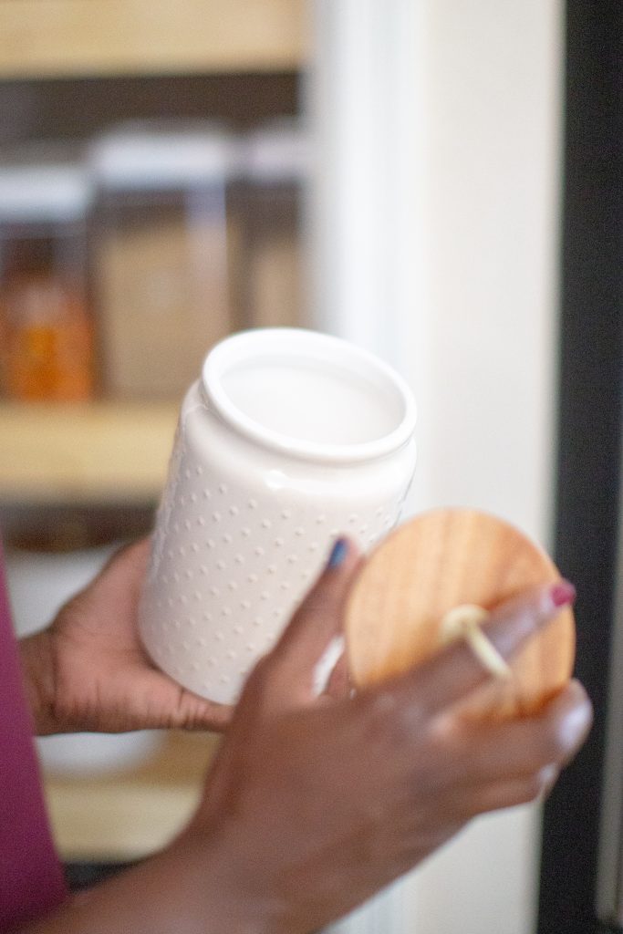 Affordable Ceramic Canisters for the Pantry 