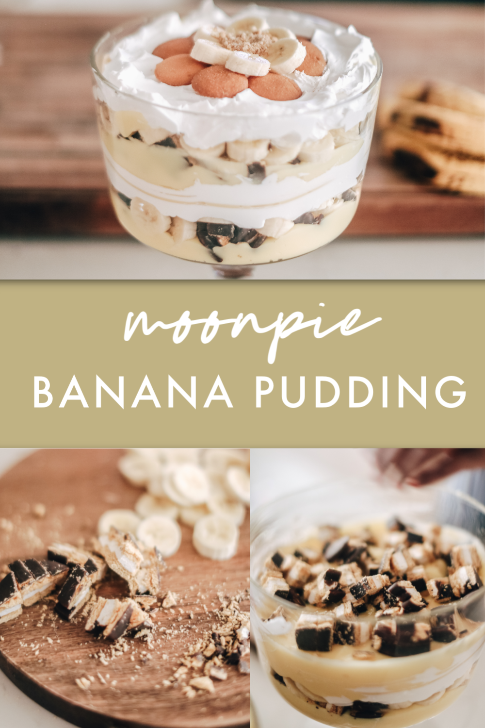 Southern Banana Pudding with Moon Pies