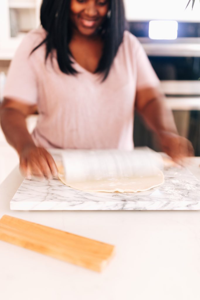 Apple Pie Making 