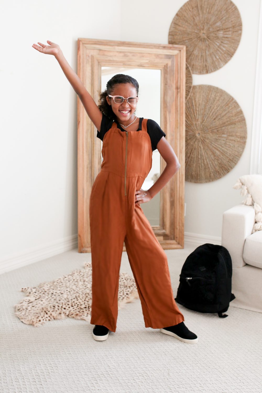 Burnt orange cheap jumpsuit target