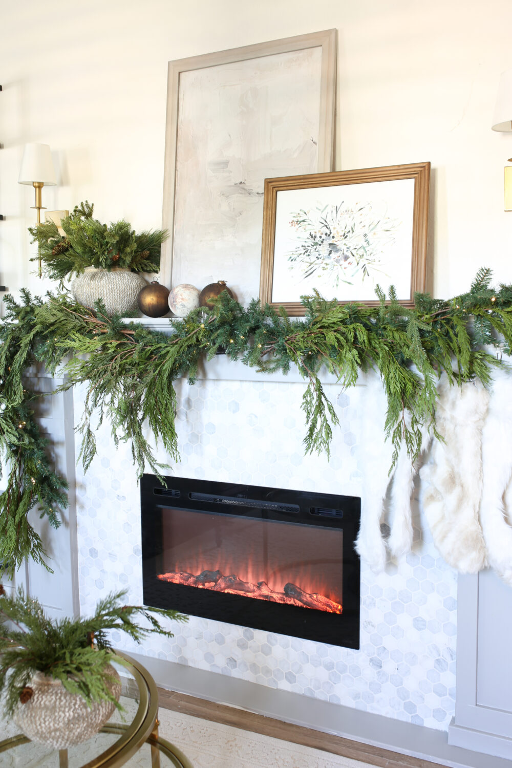 Christmas Mantel 