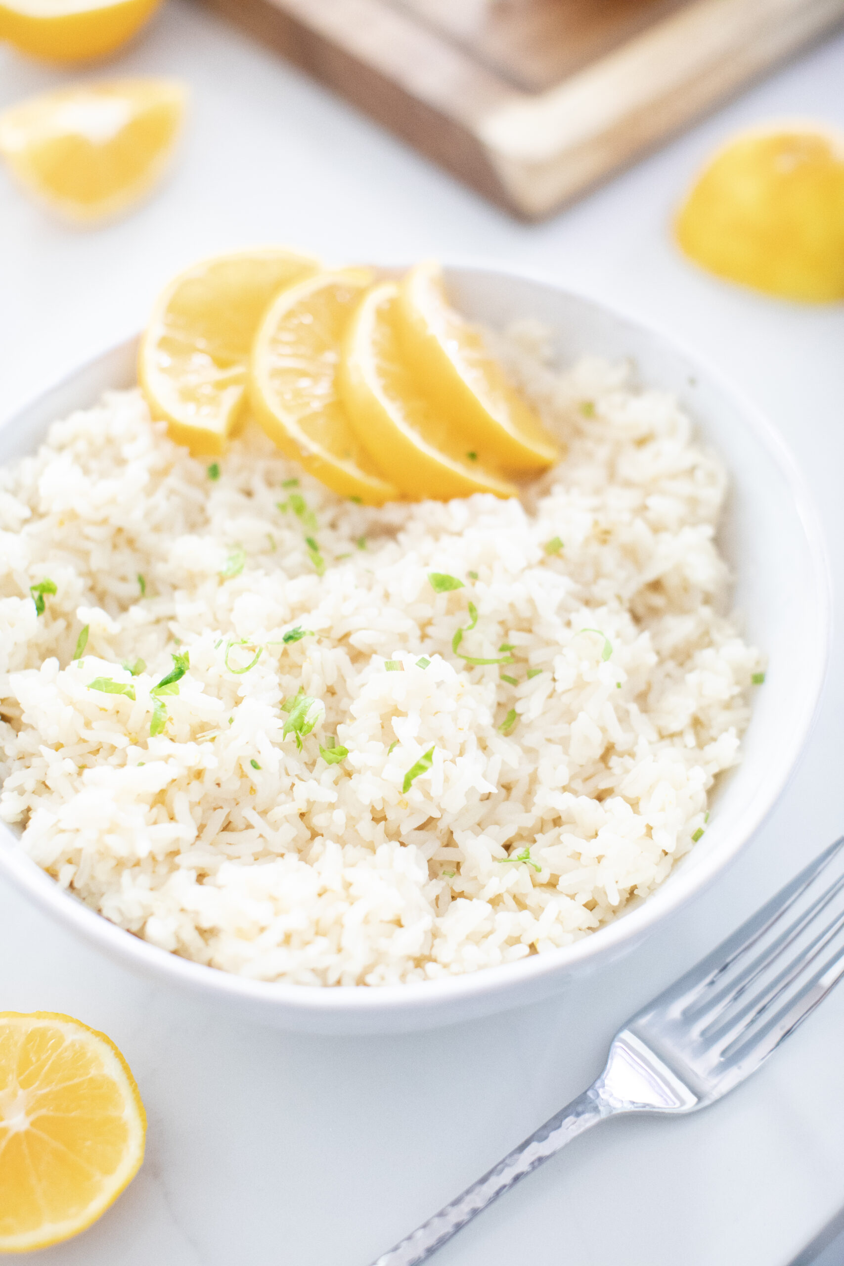 Lemon Rice Recipe for the Instant Pot