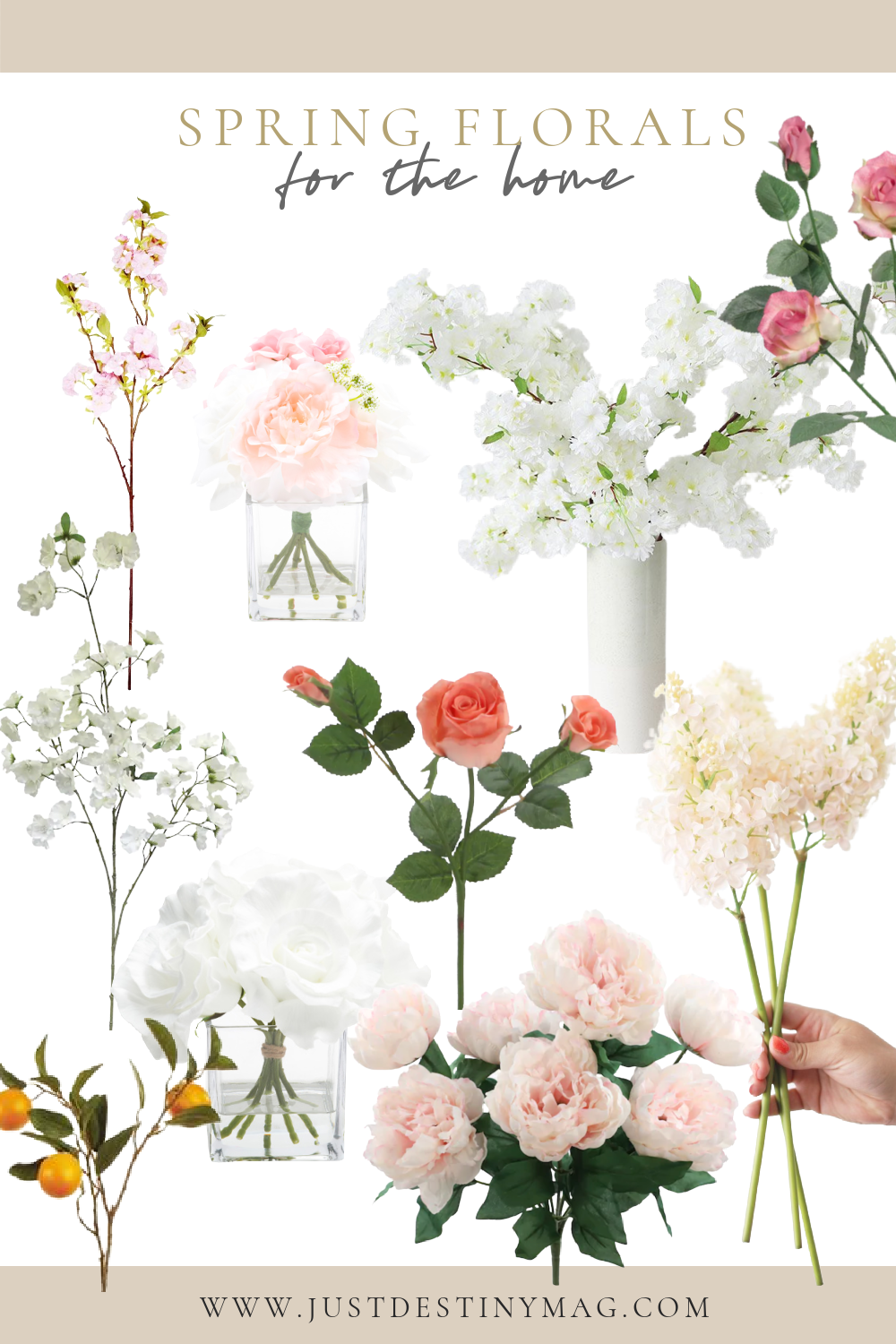 Favorite Spring Florals For The Home