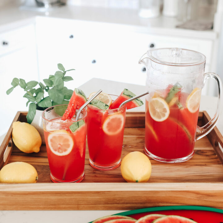 How to Make Refreshing Watermelon Lemonade 