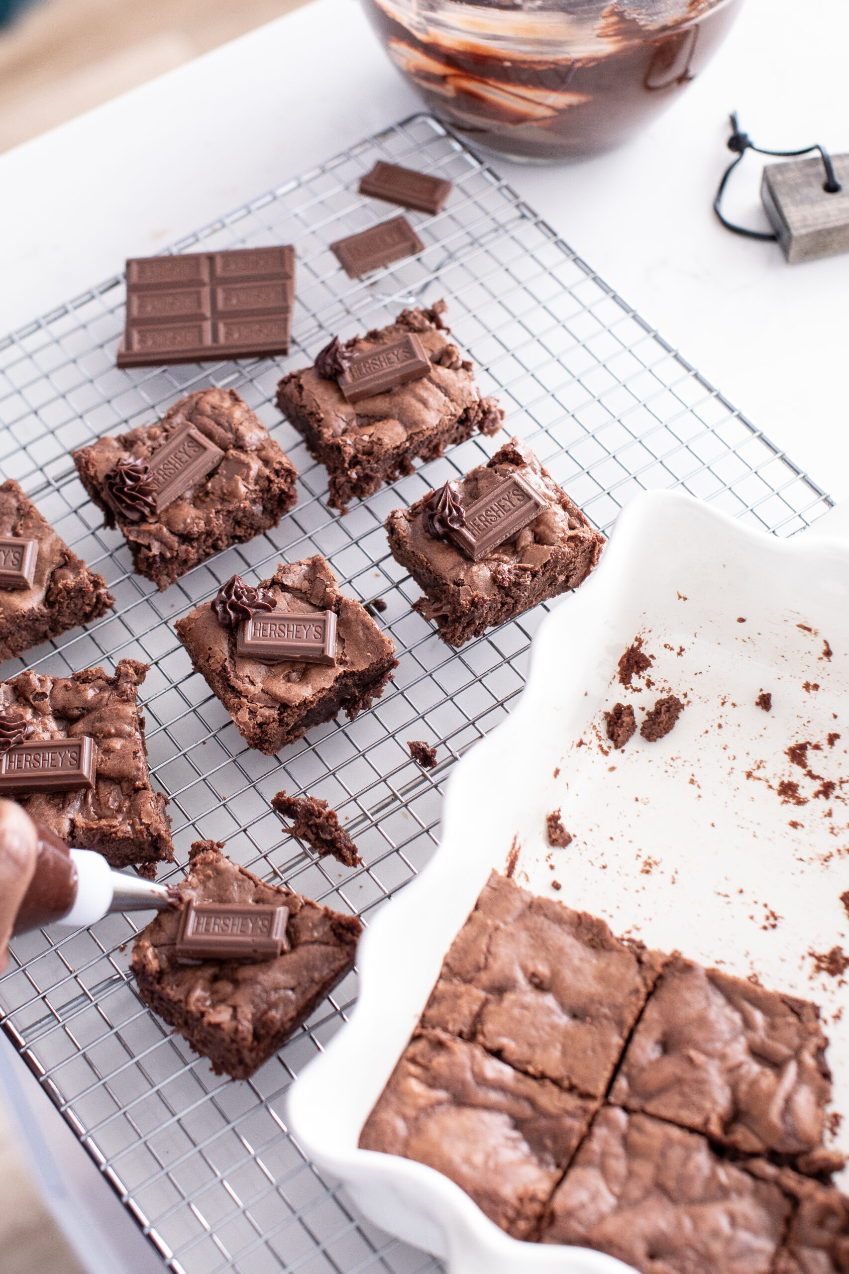 HERSHEY'S One-Bowl Brownies Recipe