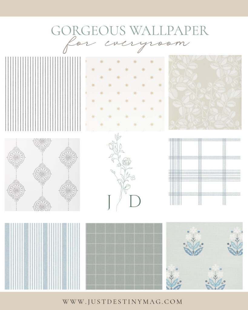 A collage of wallpaper ideas 