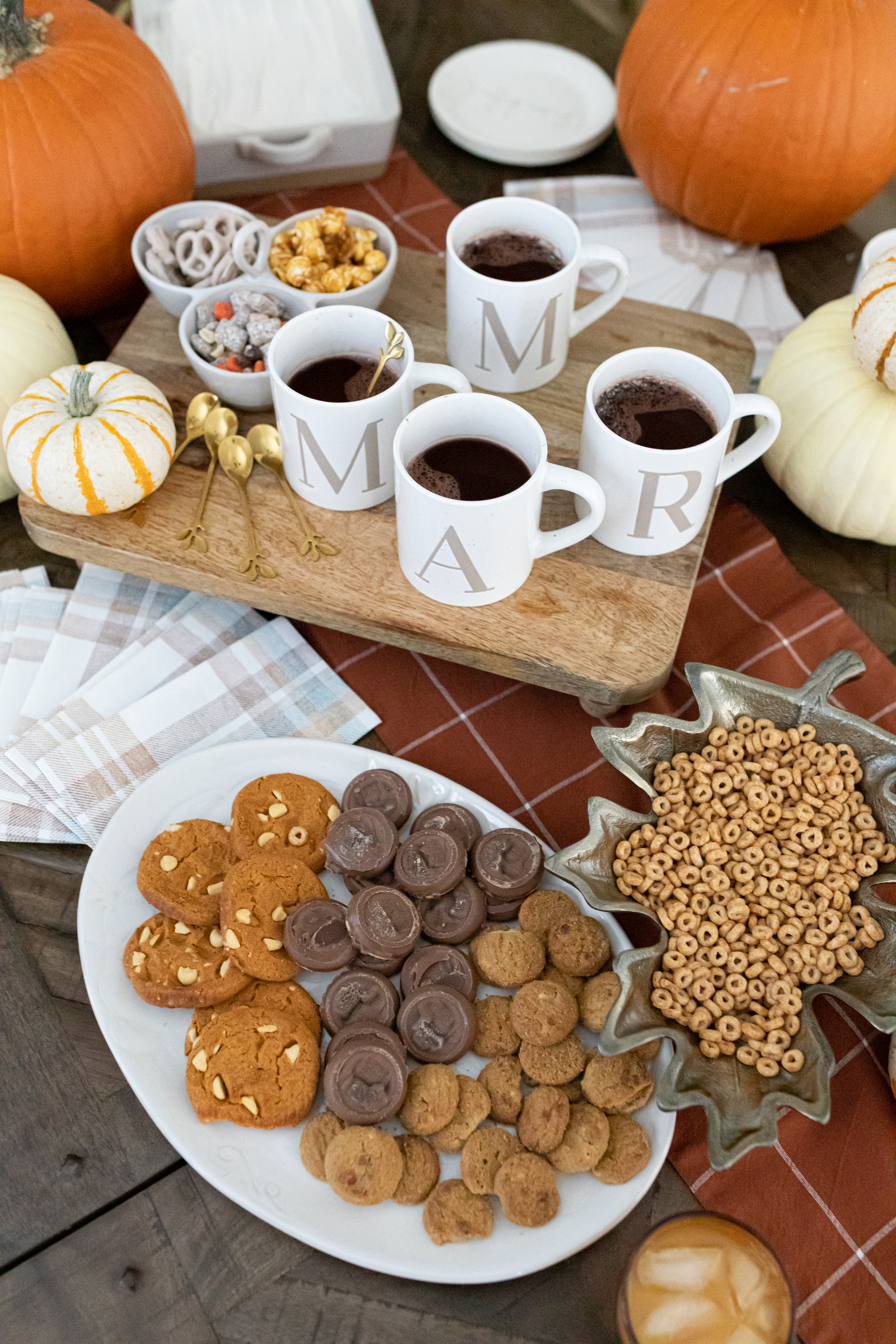 Fall Flavored Foods for a fun family night during the fall.