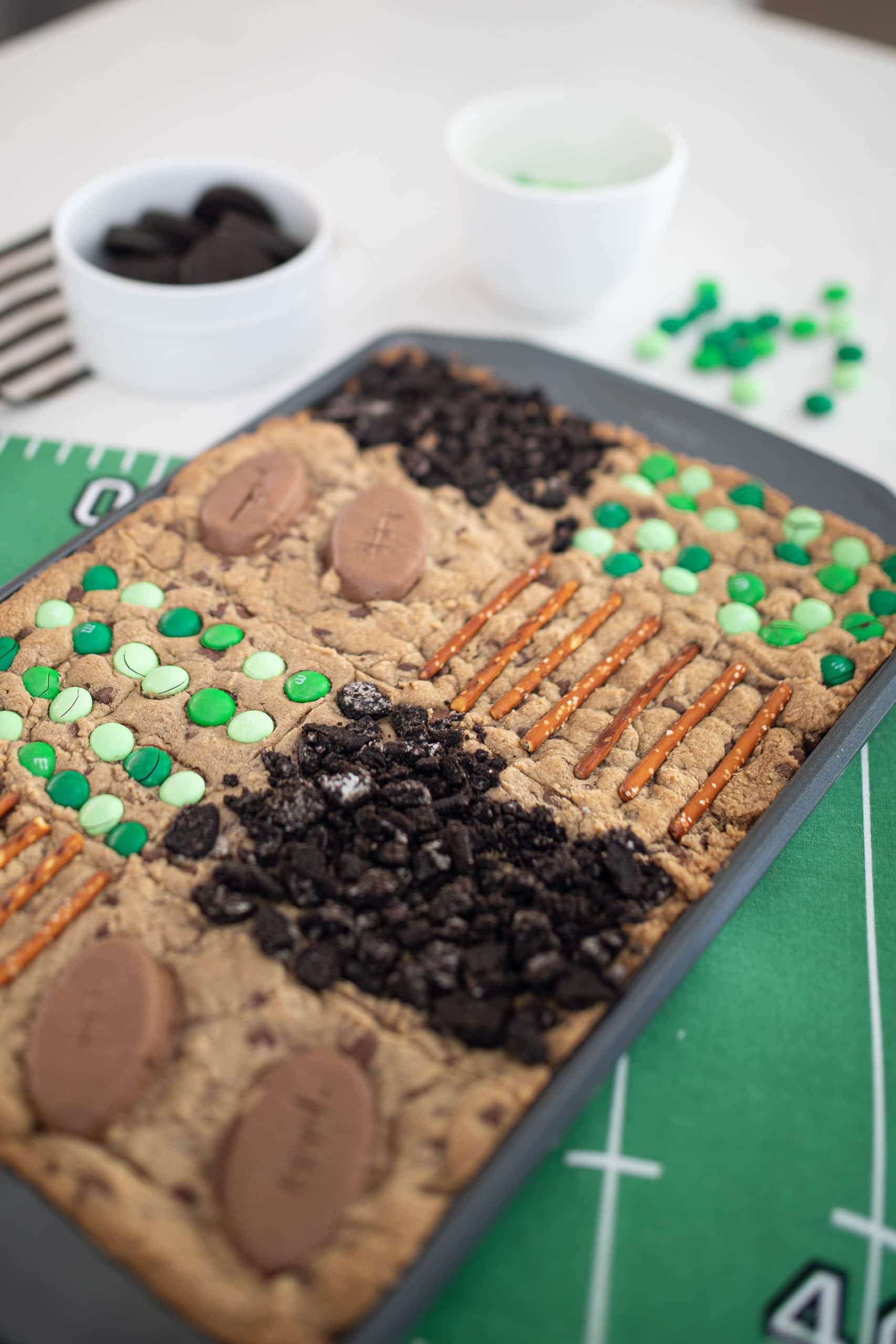 Baked TikTok party cookie tray 