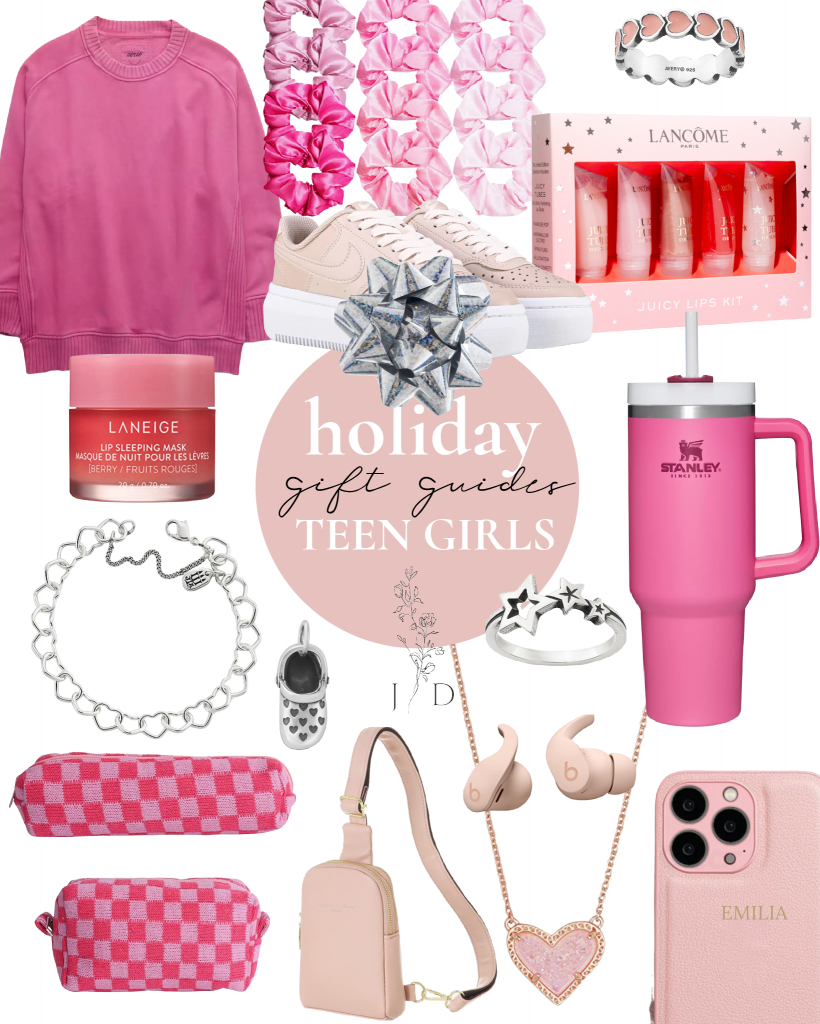 Gift guide and gift ideas for teen girls! These would be great for