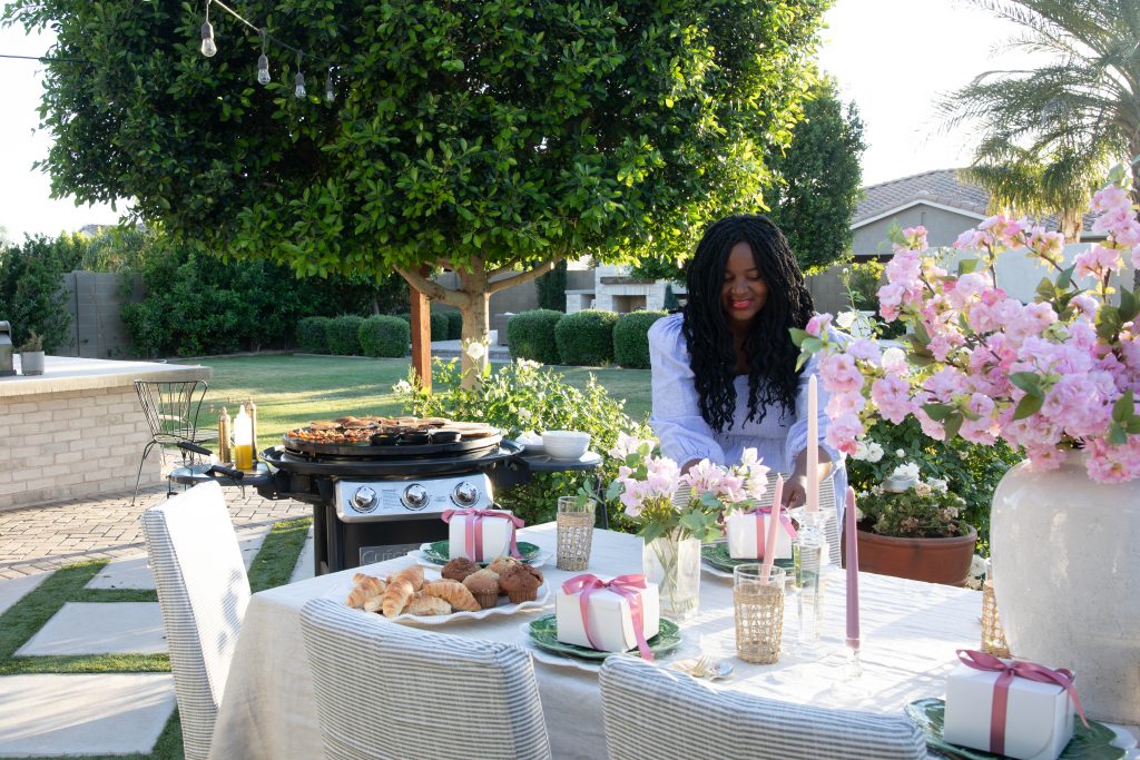 Mothers Day Tablesetting 