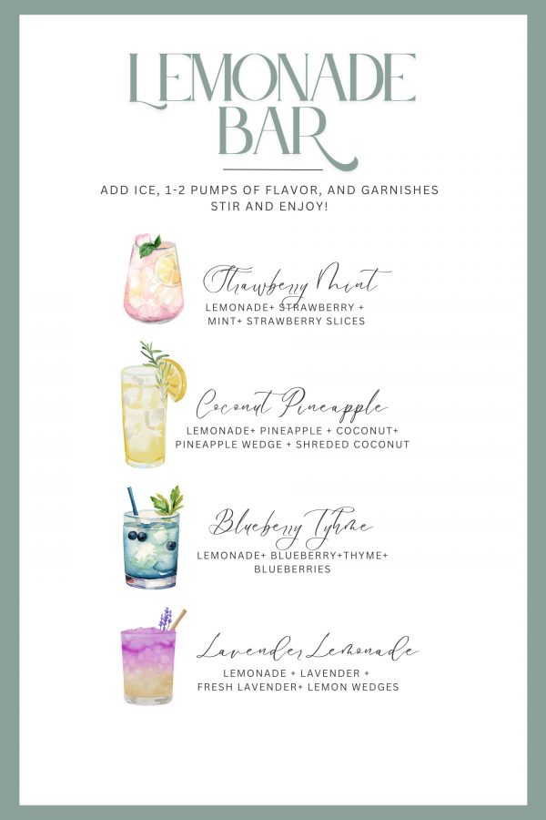 Lemonade Bar Printable - Image 2