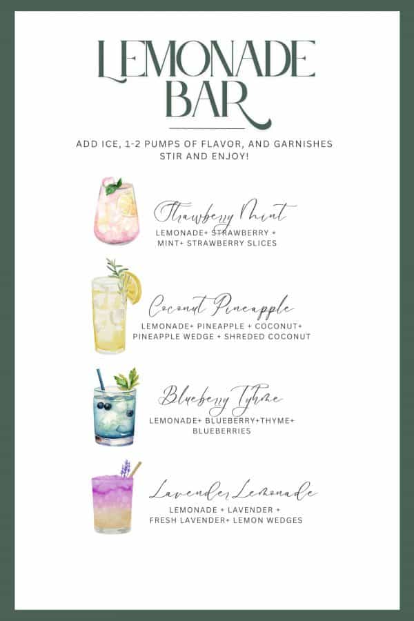 Lemonade Bar Printable - Image 6