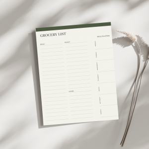 Printable Grocery List