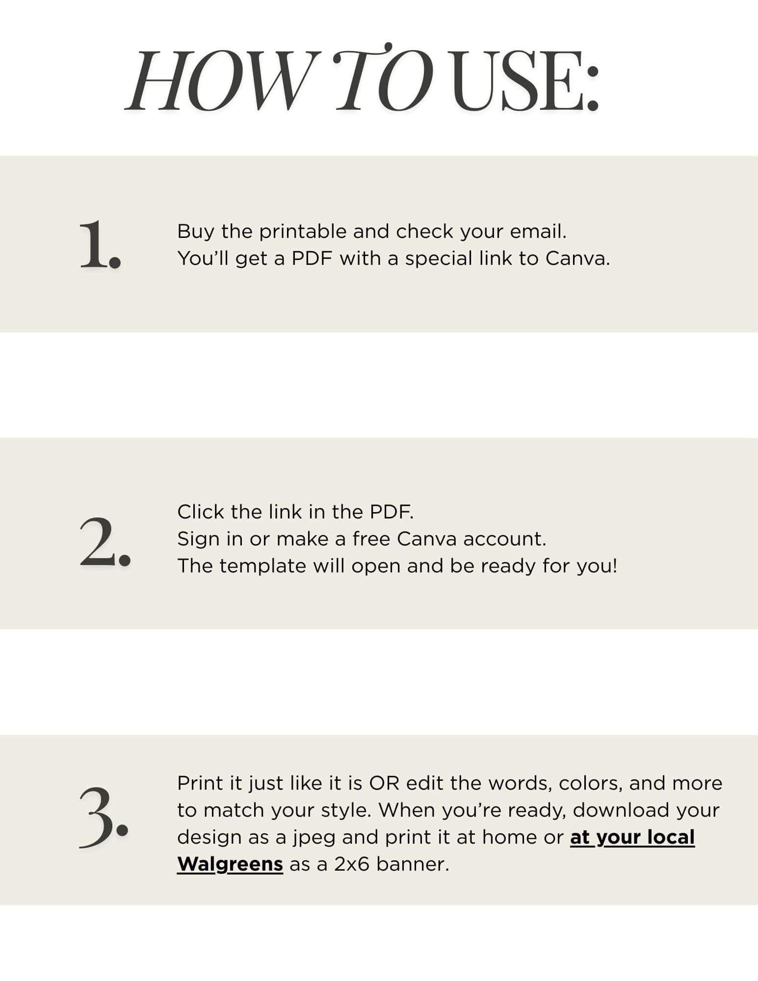 Printable Game Day Banner | Instant Download Sports Party Decoration - Image 2