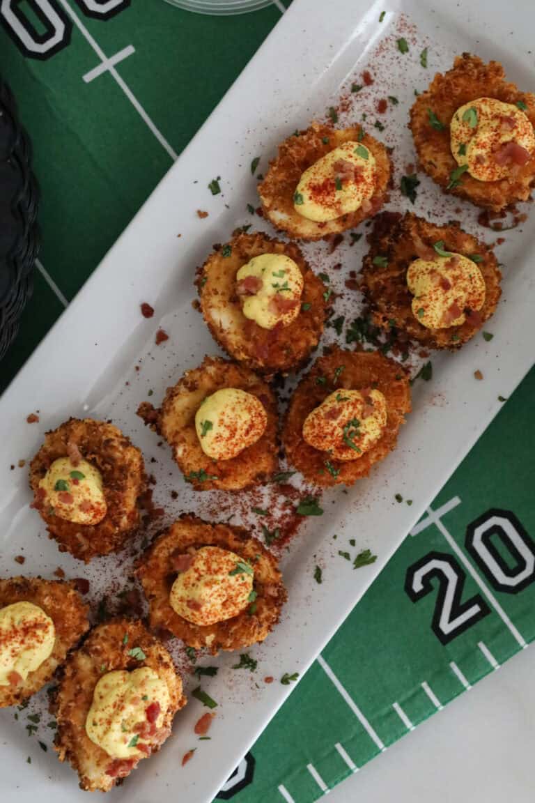 Fried Deviled Eggs