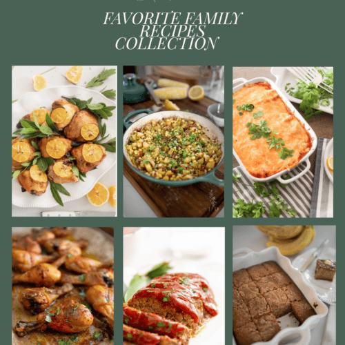 Printable Recipes for your recipe binder